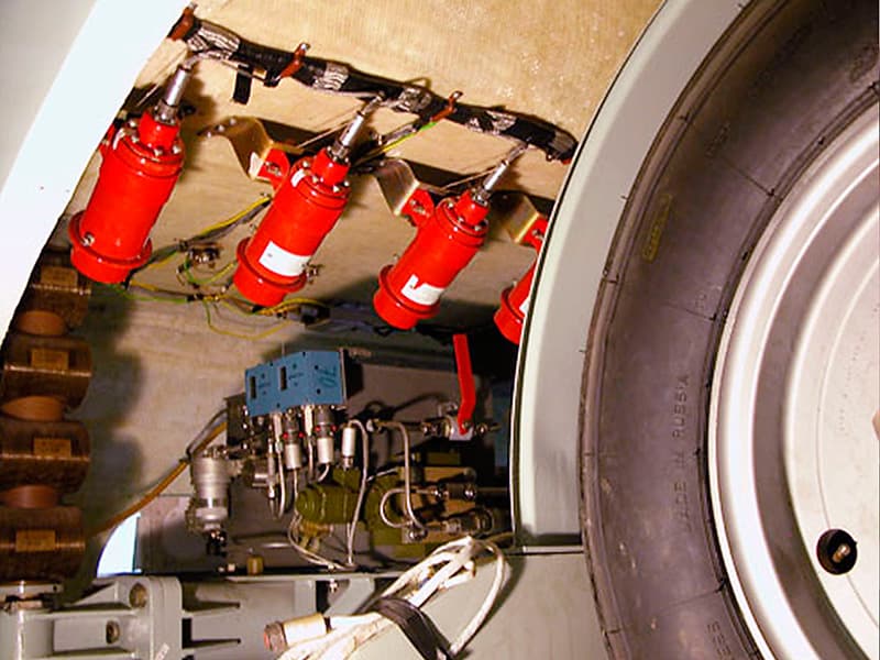Системы пожаротушения спецтехники